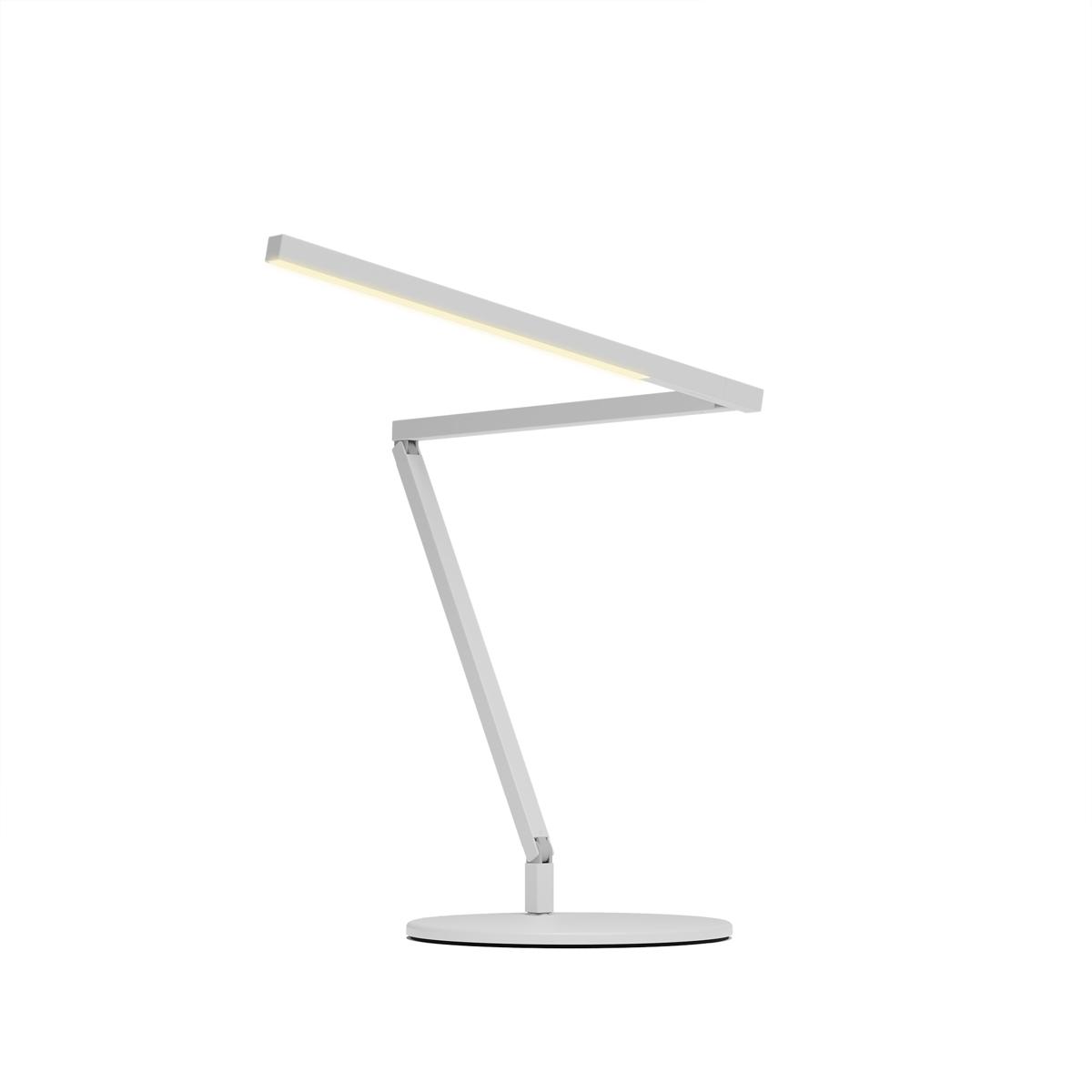 Koncept ZBD3100-W-MWT-DSK Z-Bar Mini Gen 4 12.5 inch 5.35 watt Matte White Desk Lamp Portable Light